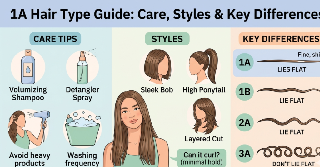 1A Hair Type Guide: Care, Styles & Key Differences
