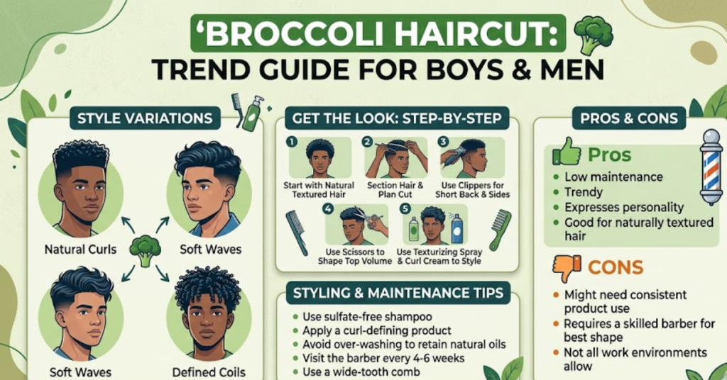 Broccoli Haircut: Trend Guide for Boys & Men