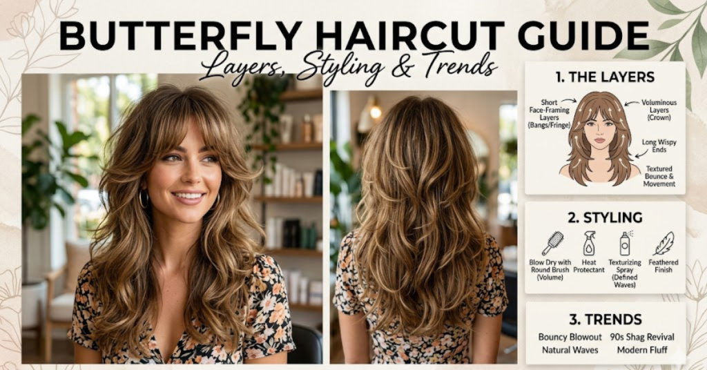Butterfly Haircut Guide: Layers, Styling & Trends