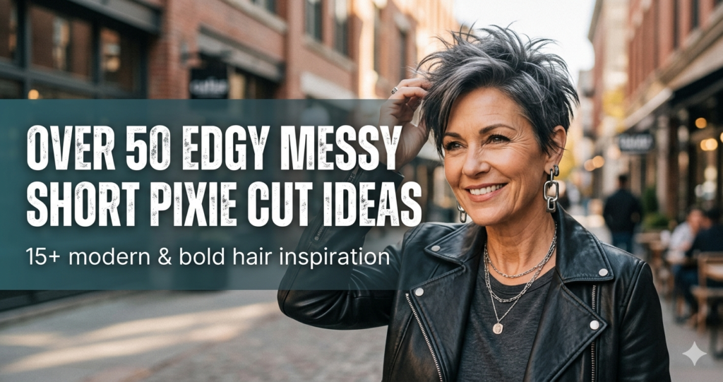 Over 50 Edgy Messy Short Pixie Cut Ideas