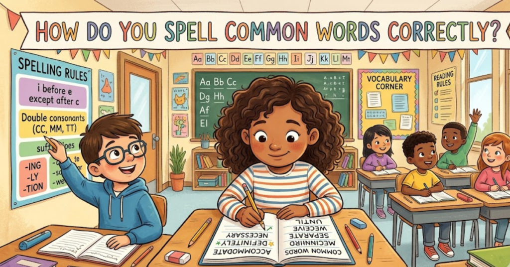How Do You Spell Common Words Correctly?