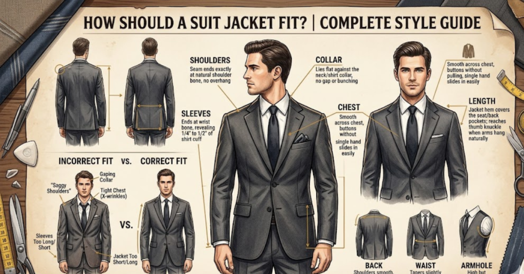 How Should a Suit Jacket Fit Complete Style Guide