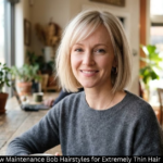 Low Maintenance Bob Hairstyles for Extremely Thin Hair