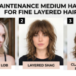 Low Maintenance Medium Hairstyles for Fine Layered Hair