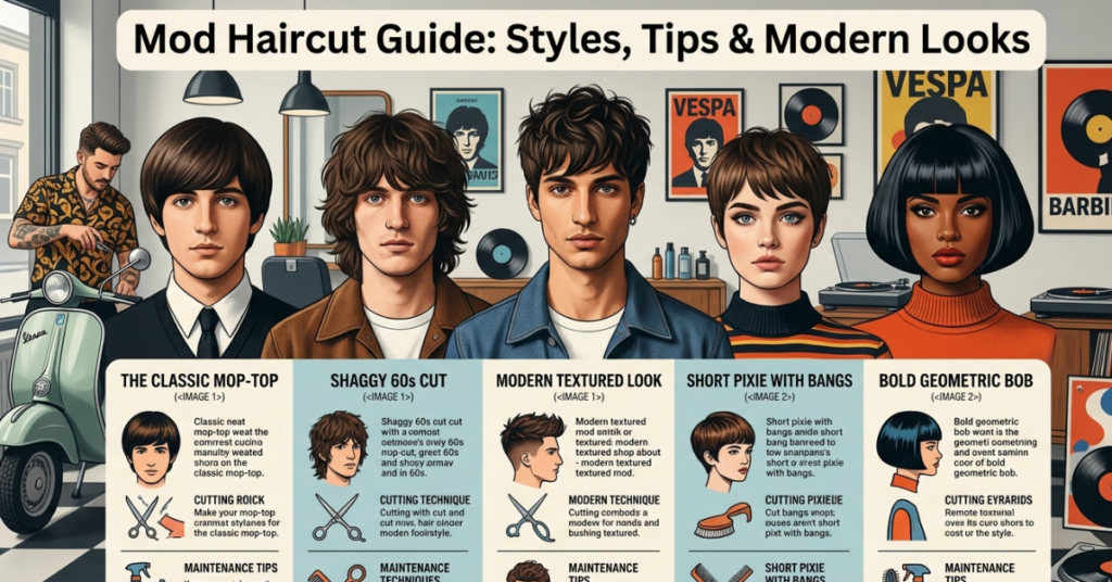 Mod Haircut Guide: Styles, Tips & Modern Looks