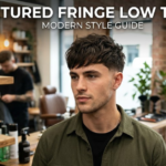 Textured Fringe Low Taper: Modern Style Guide