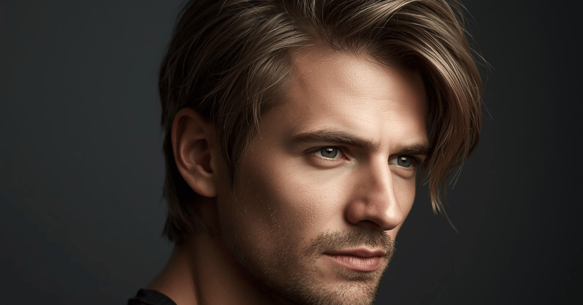 Medium Length Hairstyles Men by Hair Type