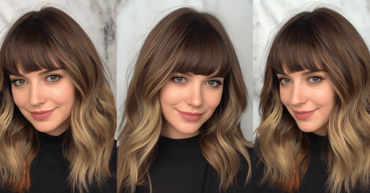 Why Choose Low Maintenance Medium Length Hairstyles with Bangs?