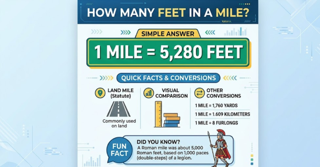 How Many Feet in a Mile? Simple Answer & Facts