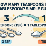 How Many Teaspoons in a Tablespoon Simple Guide